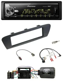 Pioneer Bluetooth USB DAB Lenkrad Autoradio für Renault Grand Scenic ab 2009 Sce