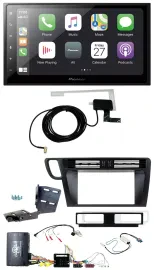 Pioneer USB Lenkrad 2DIN Bluetooth DAB Autoradio für Audi Q5 8R 08-17 Infoadapte