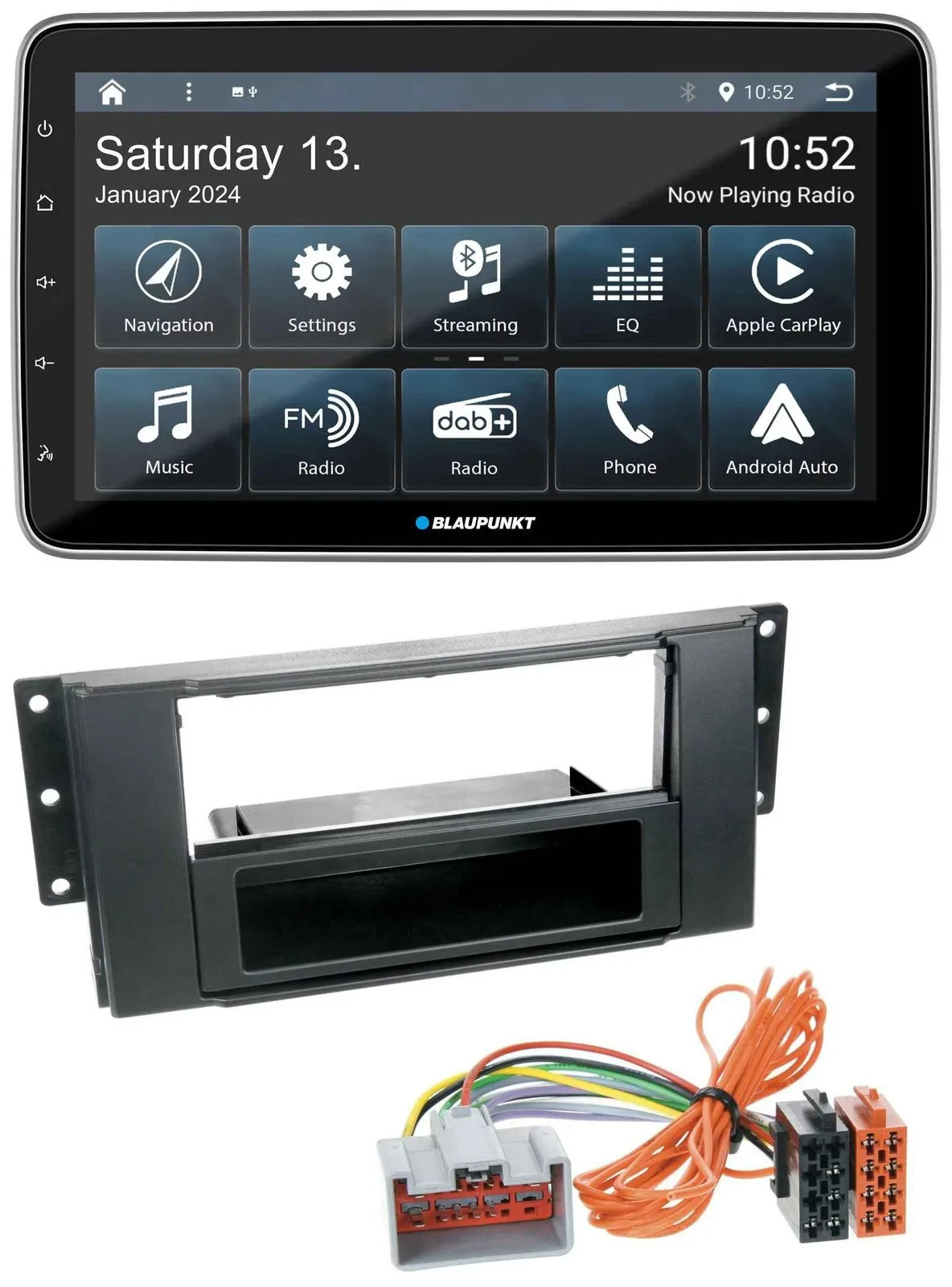 Blaupunkt USB DAB SD MP3 Bluetooth Autoradio für Land Rover Freelander 2011-2012