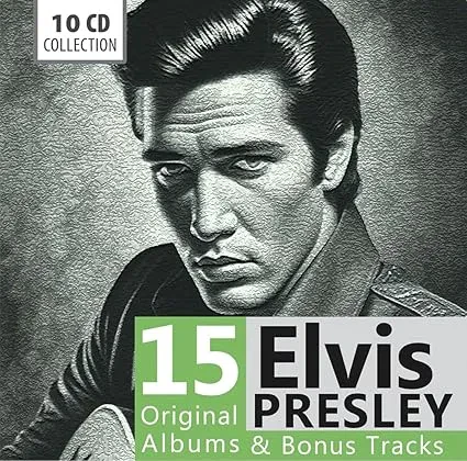 ELVIS PRESLEY - 15 Original Albums (10CD, Box)