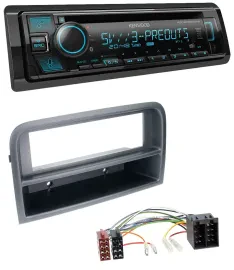 Автомагнитола Kenwood Bluetooth, USB, CD, MP3, DAB для Fiat Croma (с 2005)