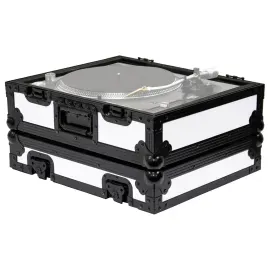 Кейс для проигрывателя Odyssey FZ1200WTBL Universal Shadow Trim, белый