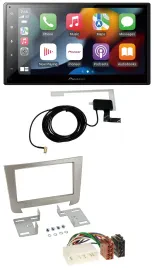 Автомагнитола для SsangYong Rexton Pioneer 2-DIN, Bluetooth, USB, DAB, MP3