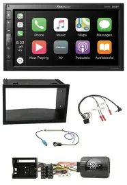 Pioneer USB Lenkrad DAB 2DIN Bluetooth Autoradio für VW Polo Passat Quadlock