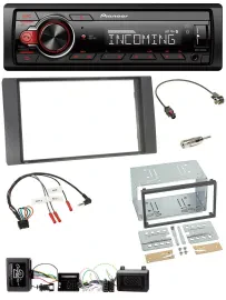 Автомагнитола для Ford Kuga 2008–2012 Pioneer Bluetooth, USB, DAB, антрацит