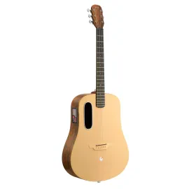 Lava Music ME4 Spruce Gitarre 41 Zoll Woodgrain Brown inklusive Tasche