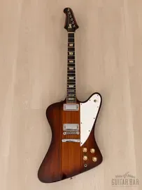 Электрогитара Burny FFB-150 Master Hand Firebird HH Sunburst w/case Japan 1978