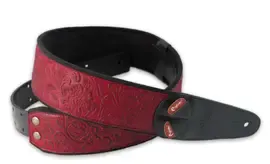 Ремень для гитары RightOn Straps Steady Mojo Sandokan Red