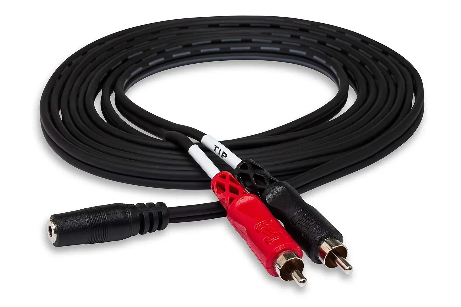 Кабель-переходник Hosa Technology CFR-210 3.5 мм TRS (F) — 2 x RCA (M), 10 ft, стерео