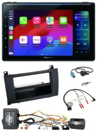 Pioneer Bluetooth DAB Lenkrad USB Autoradio für Mercedes SLK R171 04-11 aktiv