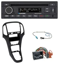 Blaupunkt USB MP3 Bluetooth DAB CD Autoradio für Opel Astra J ab 2009 Perl schwa
