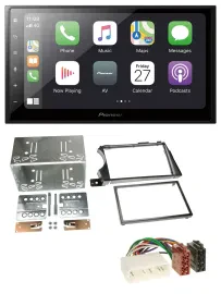 Pioneer MP3 Bluetooth DAB 2DIN USB Autoradio für SSangYong Actyon Kyron 2006-201