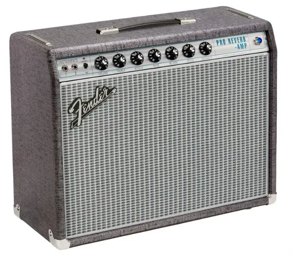 Fender '68 Custom Pro Reverb FSR Pewter 40-Watt 1x12 Combo Guitar Amplifier