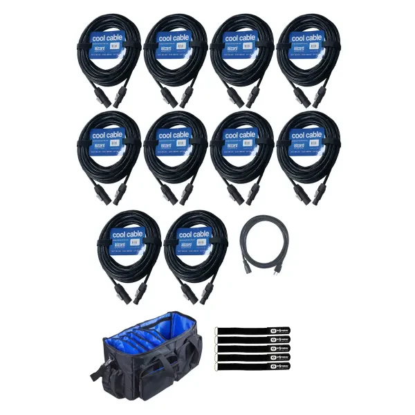 Blizzard Lighting PCT-INTER-1425 25FT PowerCON Cable 10-Pack with Bag