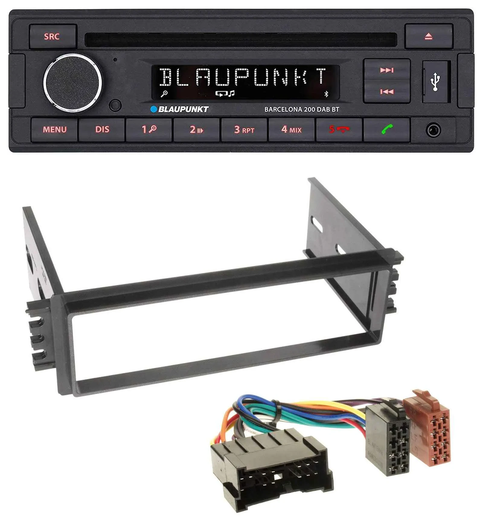 Автомагнитола для Hyundai Accent (2002–2005) Blaupunkt USB, DAB, CD, Bluetooth, MP3