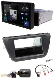 Pioneer DAB Lenkrad Bluetooth USB Autoradio für Suzuki SX4 (ab 2013)