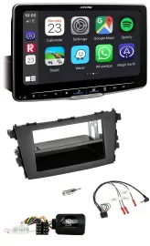 Alpine Bluetooth Lenkrad USB DAB Autoradio für Suzuki Celerio LF ab 2014