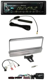 Автомагнитола для Ford Mondeo 2000–2002 Pioneer CD/MP3, DAB, USB, серебристая