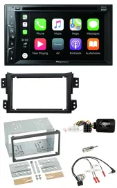 Pioneer Lenkrad USB DVD Bluetooth DAB 2DIN Autoradio für Opel Agila B Suzuki Spl