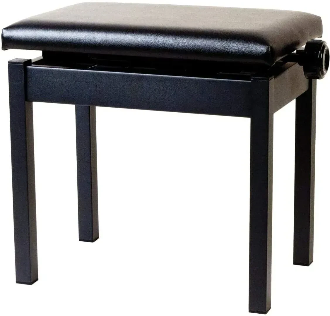 Банкетка для пианино Palatino BP-300-BK металлический каркас, регулируемая высота, черная