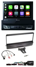 Pioneer DVD Bluetooth DAB USB Lenkrad Autoradio für Ford Mondeo 2000-02 schwarz
