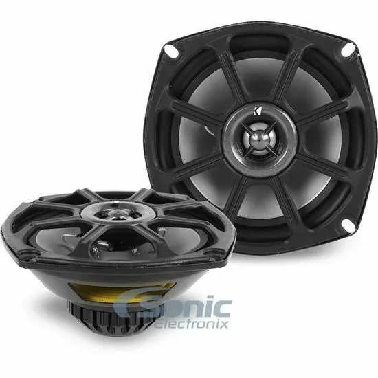 Kicker 10PS5250 200W 5.25" 2-Way Motorcycle/ATV/Boat/Marine Coaxial Speakers