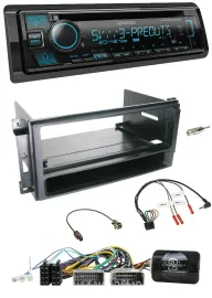 Автомагнитола Kenwood Bluetooth USB CD DAB для Chrysler/Dodge/Jeep с поддержкой кнопок на руле