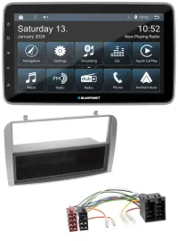 Blaupunkt USB DAB SD MP3 Bluetooth Autoradio für Alfa Romeo 147 GT silber Ablage