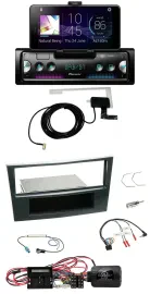 Pioneer DAB Bluetooth Lenkrad USB Autoradio für Opel Corsa D Schwarz 09-14