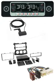 Dietz DAB Bluetooth USB MP3 Autoradio für Nissan 370Z (ab 2009)