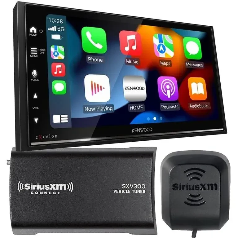 Автомагнитола Kenwood DMX709S 6.75" с XM тюнером (набор)