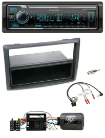 Автомагнитола Kenwood Bluetooth DAB USB для Renault Megane 2009–2012 с поддержкой кнопок на руле
