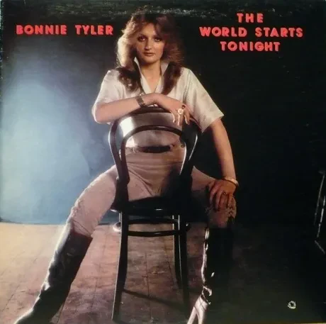 BONNIE TYLER - The World Starts Tonight (LP , Used)