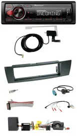 Pioneer USB Lenkrad DAB Bluetooth Autoradio für BMW 1er E87 2004-2013 Aktiv