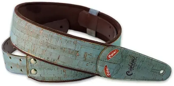 Ремень для гитары RightOn Straps Steady Mojo Cork Teal