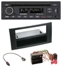Автомагнитола Blaupunkt USB MP3 Bluetooth DAB CD для Ford Focus/Fiesta 2004–2008 черный