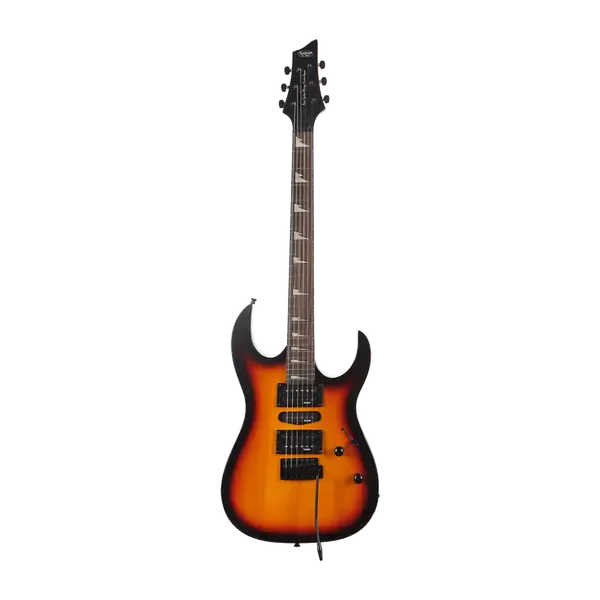 Электрогитара SQOE SEIB370 Superstrat HSH Sunburst