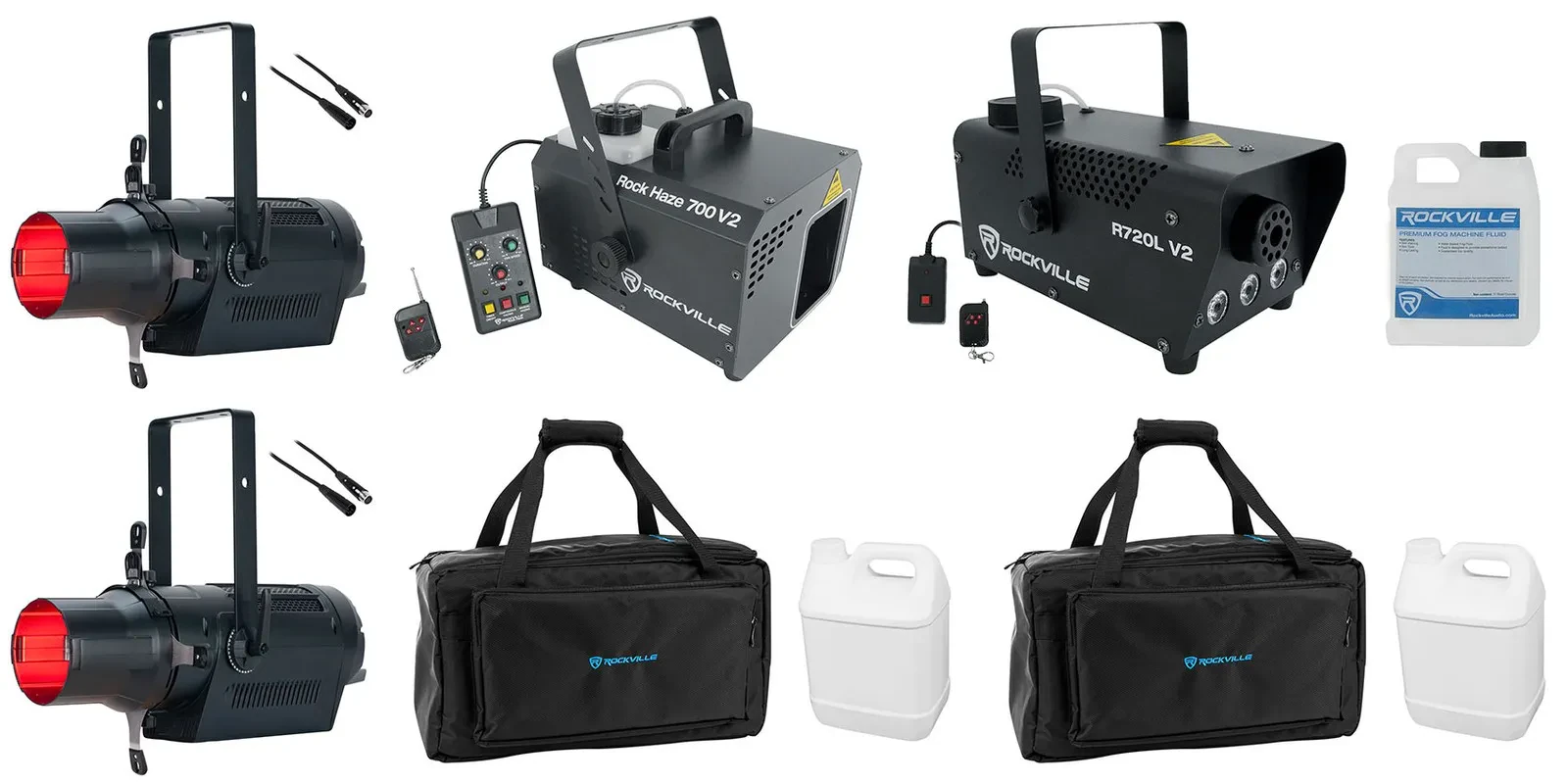 Комплект светового оборудования American DJ ENCORE PROFILE PRO COLOR+R720L V2-3