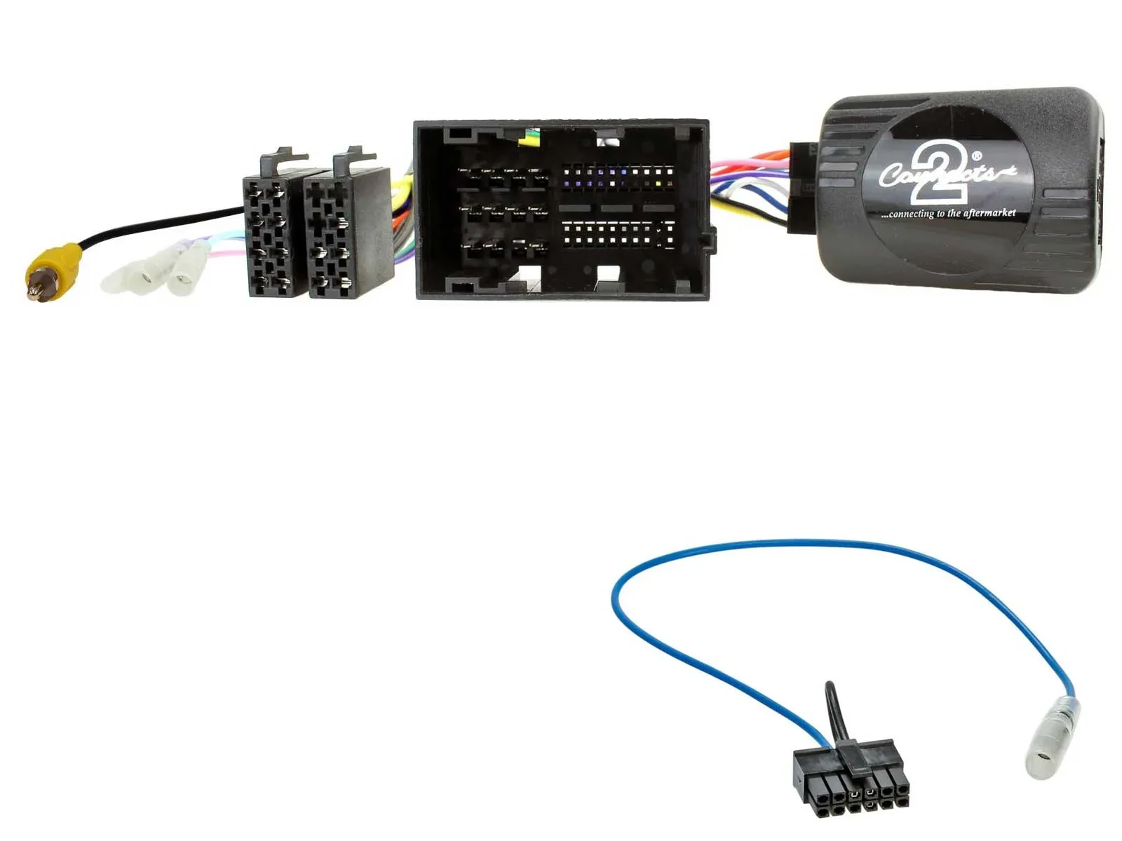 Connects2 Lenkradadapter für Fiat 500 500L Doblo Ducato 3 Kenwood 42-FA-711