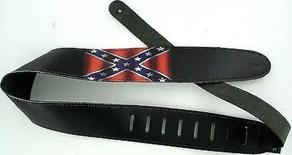 Ремень для гитары Perri's P25LSS-32 Confederate Flag