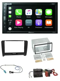 Pioneer DVD 2DIN MP3 DAB Bluetooth USB Autoradio für Audi TT 06-14 Aktivsystem Q