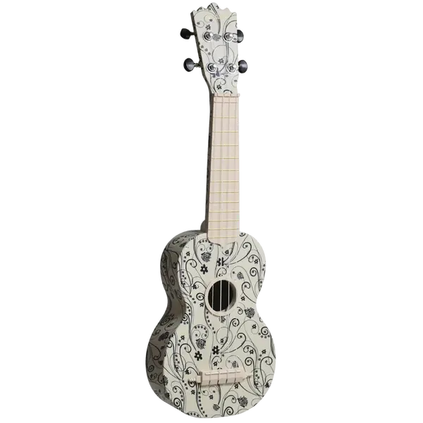 Укулеле EVER PLAY WU-21F6 /WH/ Carbon Soprano Ukulele