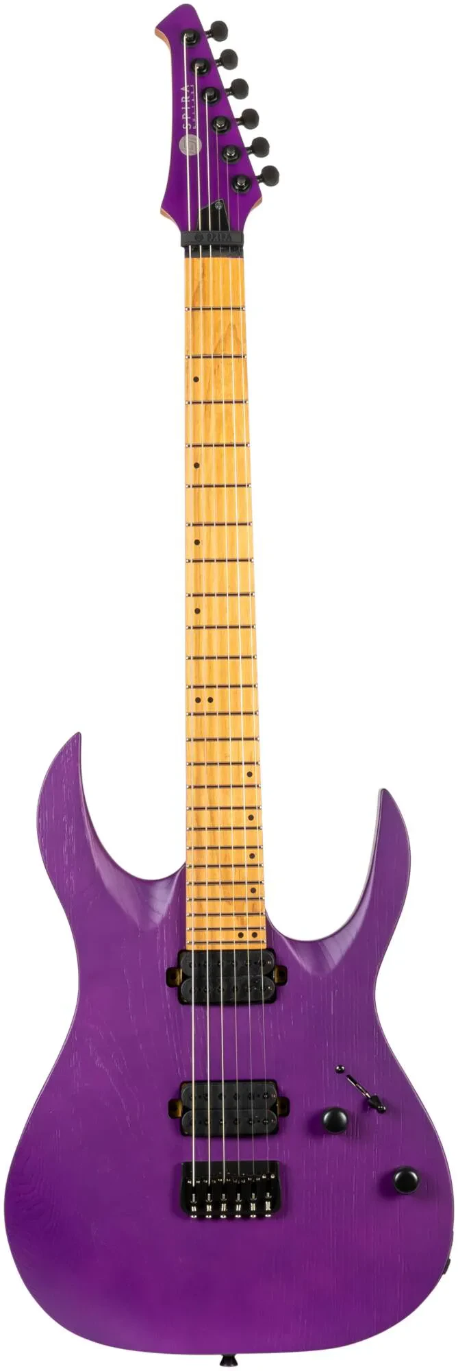 Электрогитара Spira Guitars S-600 Open-Grain Ash Purple