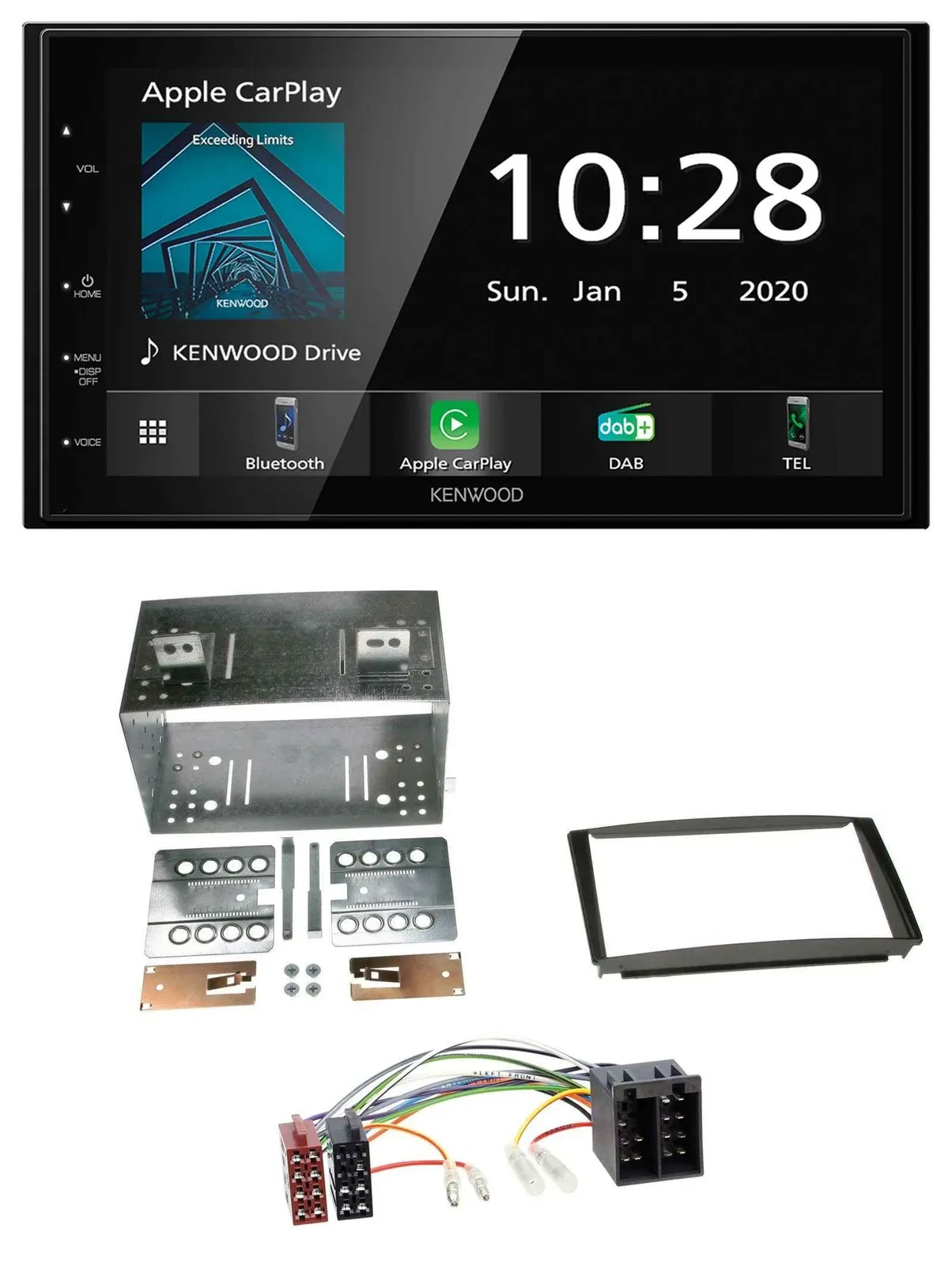 Kenwood Bluetooth MP3 DAB USB 2DIN Autoradio für Kia Ceed 01-09 proCeed 08-11