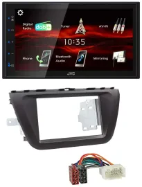 JVC USB Bluetooth MP3 DAB 2DIN Autoradio für Suzuki SX4 (ab 2013)