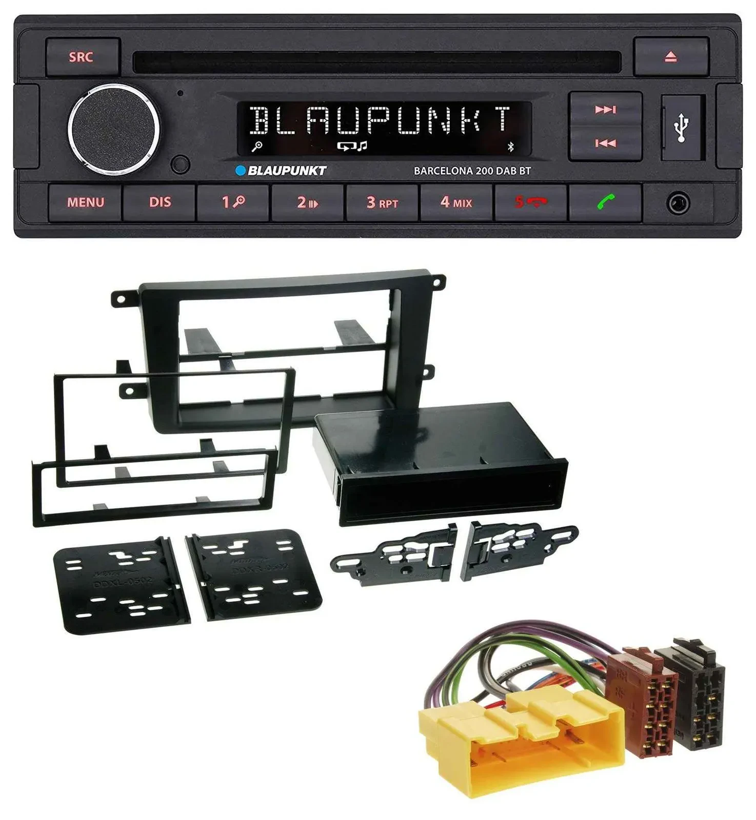 Blaupunkt USB DAB CD Bluetooth MP3 Autoradio für Mazda CX-9 (2007-2016)