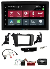 Blaupunkt DAB Bluetooth USB Lenkrad 2DIN Autoradio für Mazda 5 2010-2015