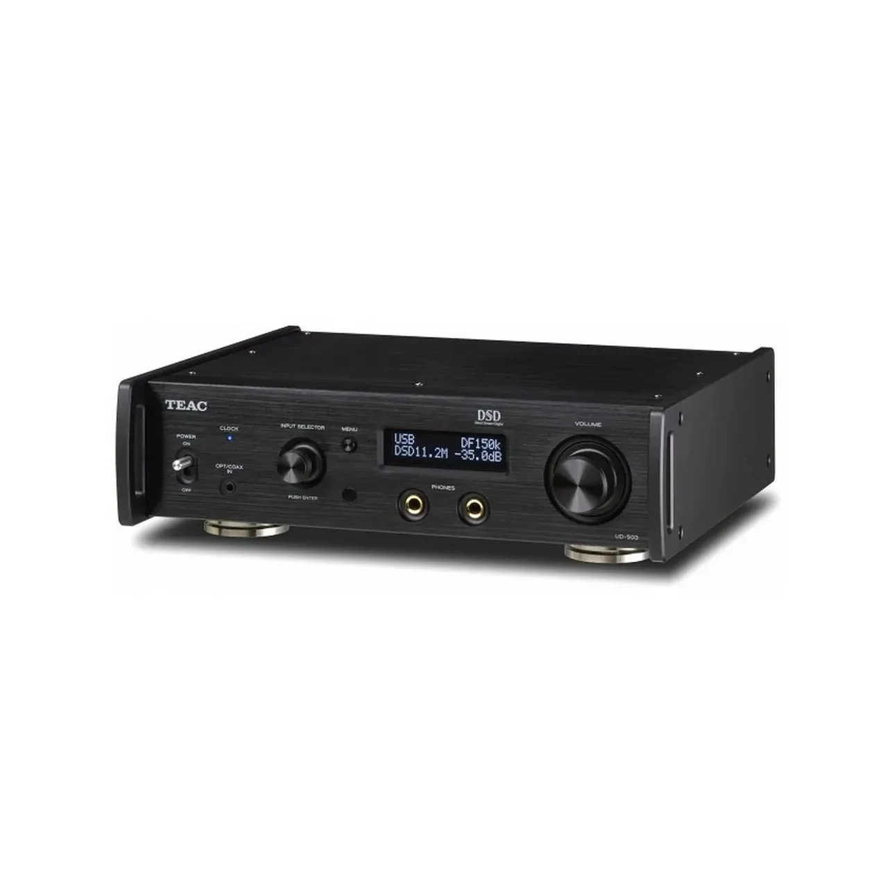 Teac UD-503-B Dual Monaural USB DAC Full Balanced Headphone Amplifier Black
