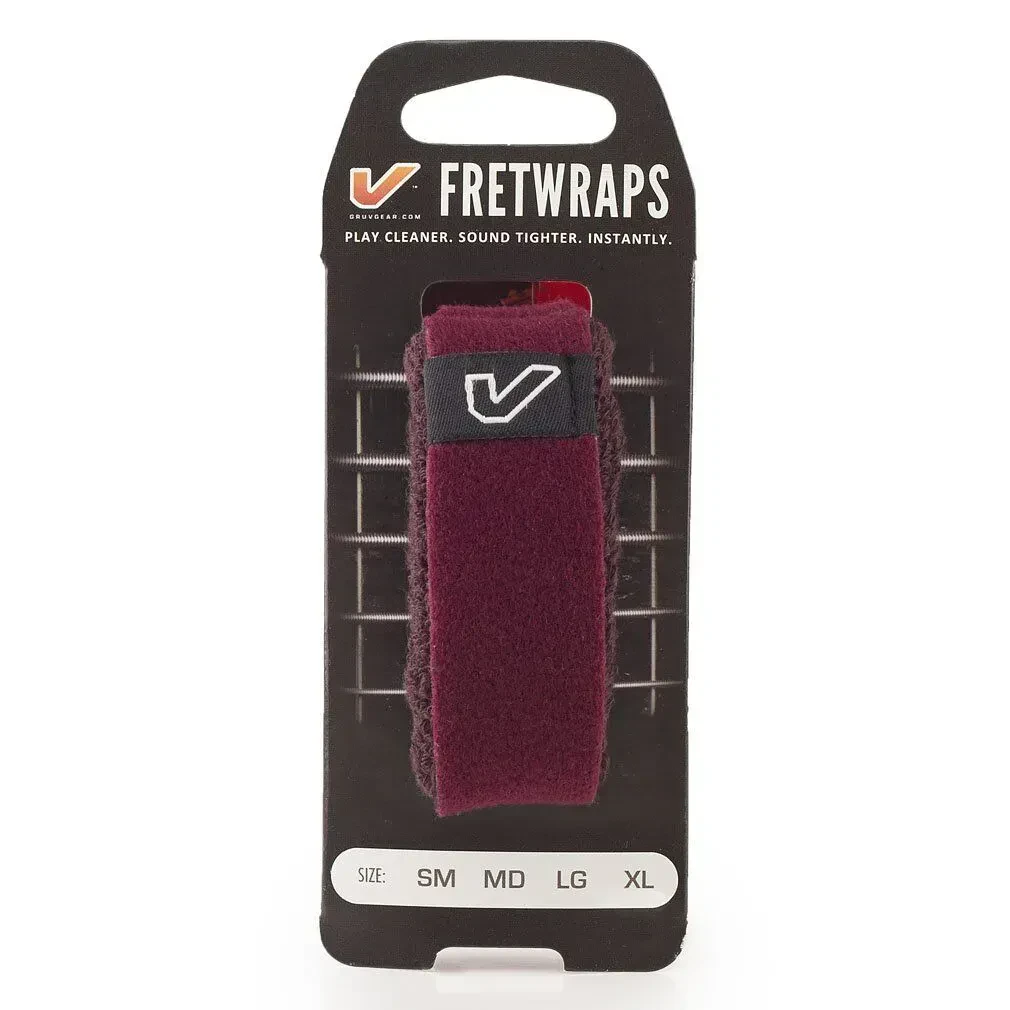 Глушитель струн Gruv Gear FretWraps String Muter Burgundy Large