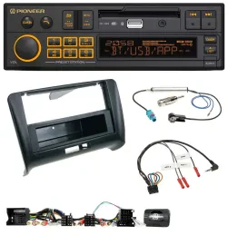 Автомагнитола для Audi TT (2006–2014) Pioneer DAB, USB, Bluetooth, поддержка управления на руле